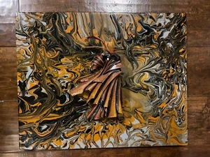 Spawn Comic Original Painting Art By Aaron Goodwin 1/1 Canvas Size 16x12 - Picture 1 of 5