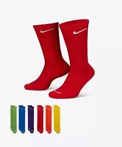 Nike Everyday PLUS Cushioned Training Crew Socks - 6 Pair! - Picture 1 of 3