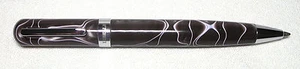 Bolígrafo Libelle of New York Moca Swirl Vortex con bonito estuche de cuero para bolígrafos - Imagen 1 de 10