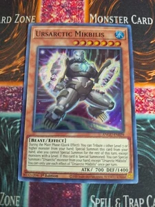 Yu-Gi-Oh! TCG Ursarctic Mikbilis ANGU-EN029 Super Rare 1st Edition Near Mint a1/ - Picture 1 of 4