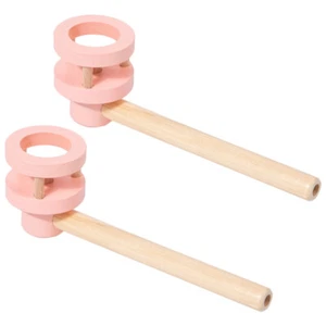 2 Pcs for Blowing Balls Child Parent-child Kids Floating Pipe - Picture 1 of 12