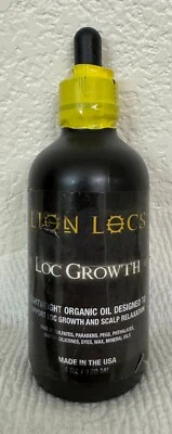 LION LOCS HAIR LOC GROWTH OIL AND SCALP RELAXER 4 OZ - Image 1 of 4