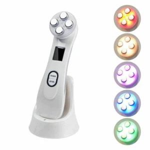 Face Lifting EMS RF LED Light Photon Therapy Anti-Aging Beauty Skin Care Device - Picture 1 of 11