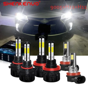 For Toyota Camry 2008 2009-2014 6000K LED Headlight+Fog Light 6X Bulbs Combo Kit - Imagen 1 de 17