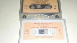 Focus on the Family Lot 2 Cassette Tapes - Picture 1 of 3
