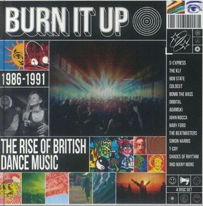VARIOUS - Burn It Up: The Rise Of British Dance Music 1986-1991 - CD (4xCD) - Picture 1 of 1