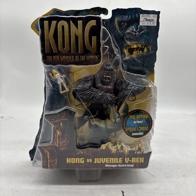 Juego de figuras de acción King Kong vs Juvenile V-Rex Playmates Toys 2005 - Nuevo en caja Foto 1 de 3