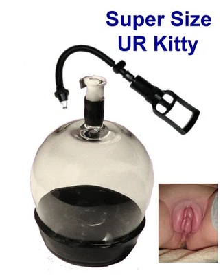 Super Talla X Lg. Kit de bombeo de coño. Extra ancho, extra profundo. El resultado es increíble. Foto 1 de 3