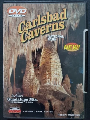 Carlsbad Caverns National Park DVD Documentary Guadalupe Mountains Region Free - Image 1 of 2