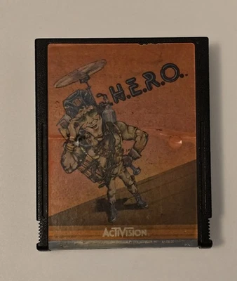 HERO H.E.R.O.  Картридж Activision 1984 Atari 2600 NTSC протестирован - Изображение 1 из 4