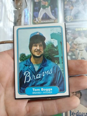 1982 Fleer - Tommy Boggs #430 Error Card Baseball Card - Image 1 of 2