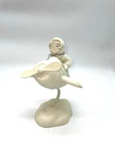 Snowbabies Dept 56 I Can Fly 2001 White Ceramic 734409191211 Frosty Flights Xmas - Bild 1 von 10