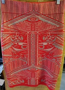 Wow Couture Skirt Size XL Orange Metallic Pencil Skirt - Picture 1 of 7