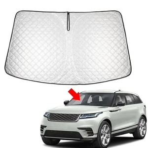 Car Foldable Windshield Sun Shade Visor For Land Rover Range Rover Velar 17-24 - Foto 1 di 18