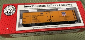 InterMountain Railway Steel Sided Ice Bunker Pacific Fruit #42265 O 2-Rail NIB - Picture 1 of 3