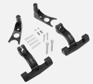 Drag Specialties 1621-0513 Passenger Floorboard Mount Kit 00-17 Harley Softail - Bild 1 von 10
