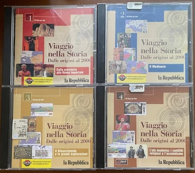 Viaggio nella Storia - 7 CD-Rom Multimediali (2000) - Immagine 1 di 4