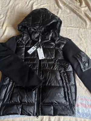 C.P. Company Daunenjacke Mit Strickärmeln Gr. M - Bild 1 von 4