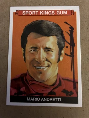 Mario Andretti Signed 2022 Sport Kings Volume 3 #103 AUTO Card HOF Racing - Image 1 of 2