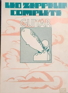 LED ZEPPELIN COMPLETE GUITAR Sheet Music Book Paper Back per Image - Picture 1 of 2