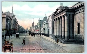 Union Street - Aberdeen - SCOTLAND UK Postcard - Picture 1 of 2