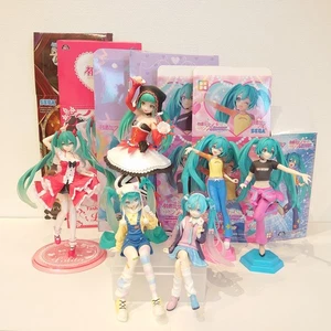 Miku Hatsune series lot figure 6 pcs w/ folded boxes Japan vocaloid anime mixed - Picture 1 of 14