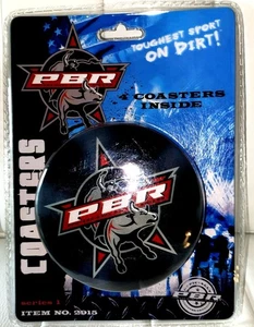 PBR - Professional Bull Riders - Coasters in Collector's Tin by Rix - Picture 1 of 3