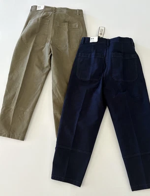 Pantalón Alpine Design Barrel Chore 2 PARES Para Mujer 8 Azul Verde Oliva Azul Marino Nuevo con Etiquetas 0219 Foto 1 de 4