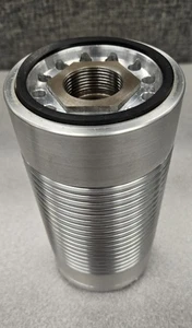 Canton BL25-4XX 6-1/4" Billet Aluminum Spin-On Oil Filter 1-1/16"-16 Threads - Picture 1 of 2