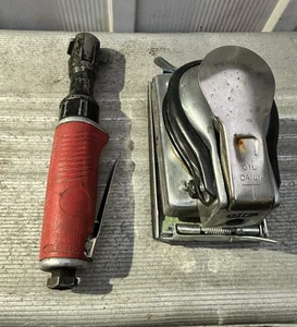 1/2" Air Ratchet and Pneumatic Palm Sander - Picture 1 of 7