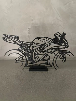 Moto stilizzata stampata in 3D - Honda CBR 600 RR 2009 - Versione XL - Immagine 1 di 2