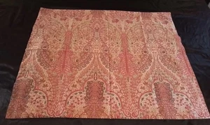 Cuddledown Standard Pillow Sham Red Cotton Bedding Cover Decorative Accent Sham - Picture 1 of 12