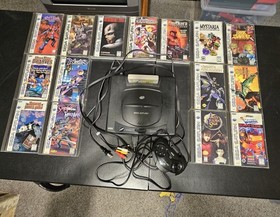 Sega Saturn Game Lot & Console