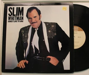 Slim Whitman Lp Songs I Love To Sing On Smi - Vg+ To Vg - Picture 1 of 1