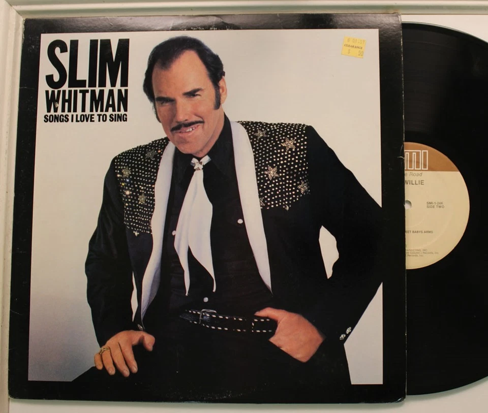 Slim Whitman Lp Songs I Love To Sing On Smi - Vg+ To Vg - Image 1 of 1