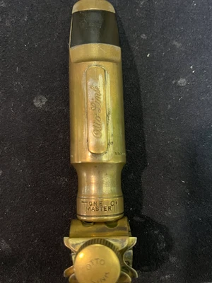 Otto Link «Улучшенный» тон мастер тенор саксофон мундштук - оригинальная облицовка  - Изображение 1 из 4