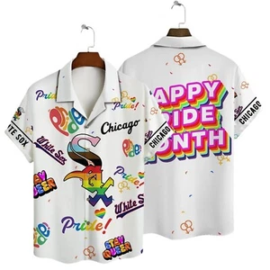Chicago White Sox Happy Pride Month Hawaiian Shirt - Picture 1 of 2