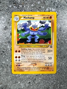 Pokemon TCG Cards Machamp 43 WOTC Black Star Promo NM-M - Picture 1 of 4