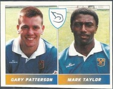 PANINI FOOTBALL LEAGUE 95 -#512-SHREWSBURY TOWN-GARY PATTERSON / MARK TAYLOR