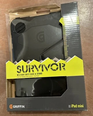 Survivor iPad Case Military Duty Case W/Stand New iPad Mini Black Original - Image 1 of 4