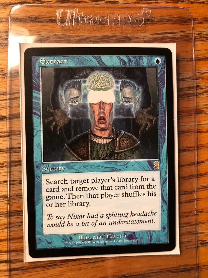 Extract X (1) NM/M Odyssey (RG) 4RCards - Image 1 of 1