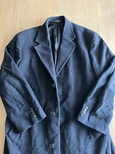 Vintage Chaps Ralph Lauren Cashmere Blend Jacket Size XL Woven In Italy - Picture 1 of 5