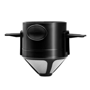 Reusable Stainless Steel Pour Over Coffee Dripper Camping Coffee Filter - Picture 1 of 7