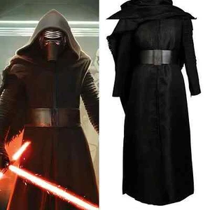 Star Wars Kylo Ren Full Set Costume Cosplay Uniform Halloween Film Show SALE - Picture 1 of 7