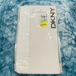 DKNY Innocence White Euro Pillow Sham 26”x26” - Picture 1 of 8