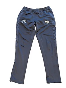 West Ham United TrackPants Joggers Uomo Pantaloni da Jogging Grandi - Grigio - Foto 1 di 3
