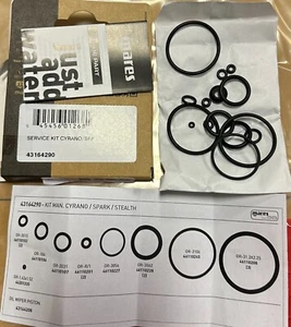 Mares service o-rings kit for pneumatic spearguns cyrano spark stealth - Picture 1 of 2