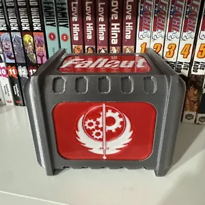 MTG Fallout B.O.S Deck Box per EDH | Commander | Magic the Gathering Stampa 3D - Foto 1 di 4