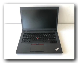 Used Lenovo ThinkPad T450 Laptop and Dock Station - Picture 1 of 7