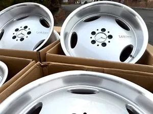 MERCEDES DEEP DISH MONOBLOCK 19 INCH RIMS WHEELS SET4 FIT 211 E320 E430 E500 AMG - Picture 1 of 10